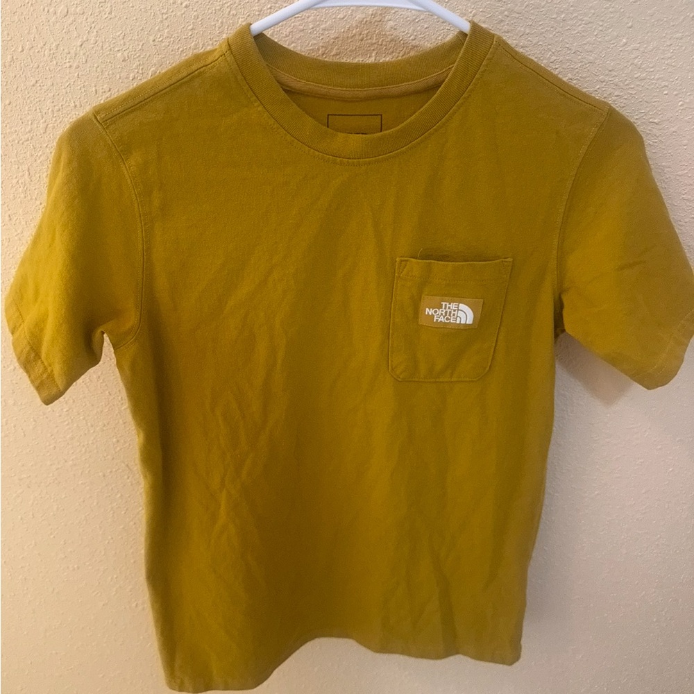 The North Face Kids Mustard Pocket Tee